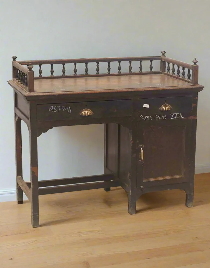 Walnut writing desk